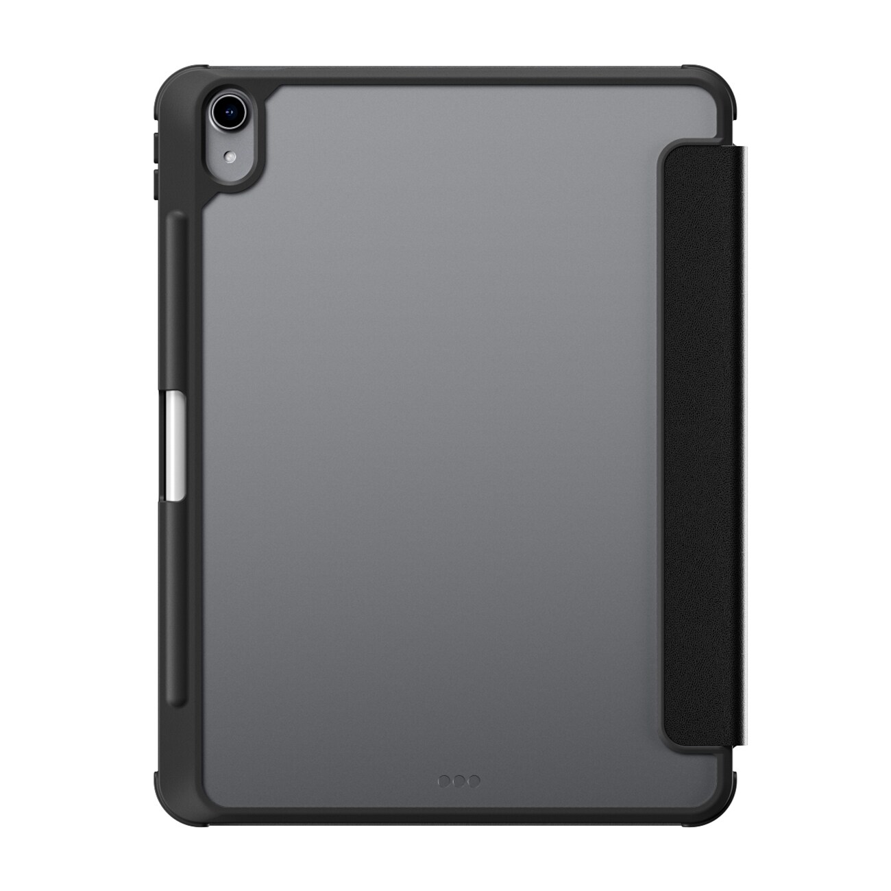 AmazingThing Titan Pro -kotelo iPad A16 11" -mallille, 720° teline + Pencil-pidike – musta