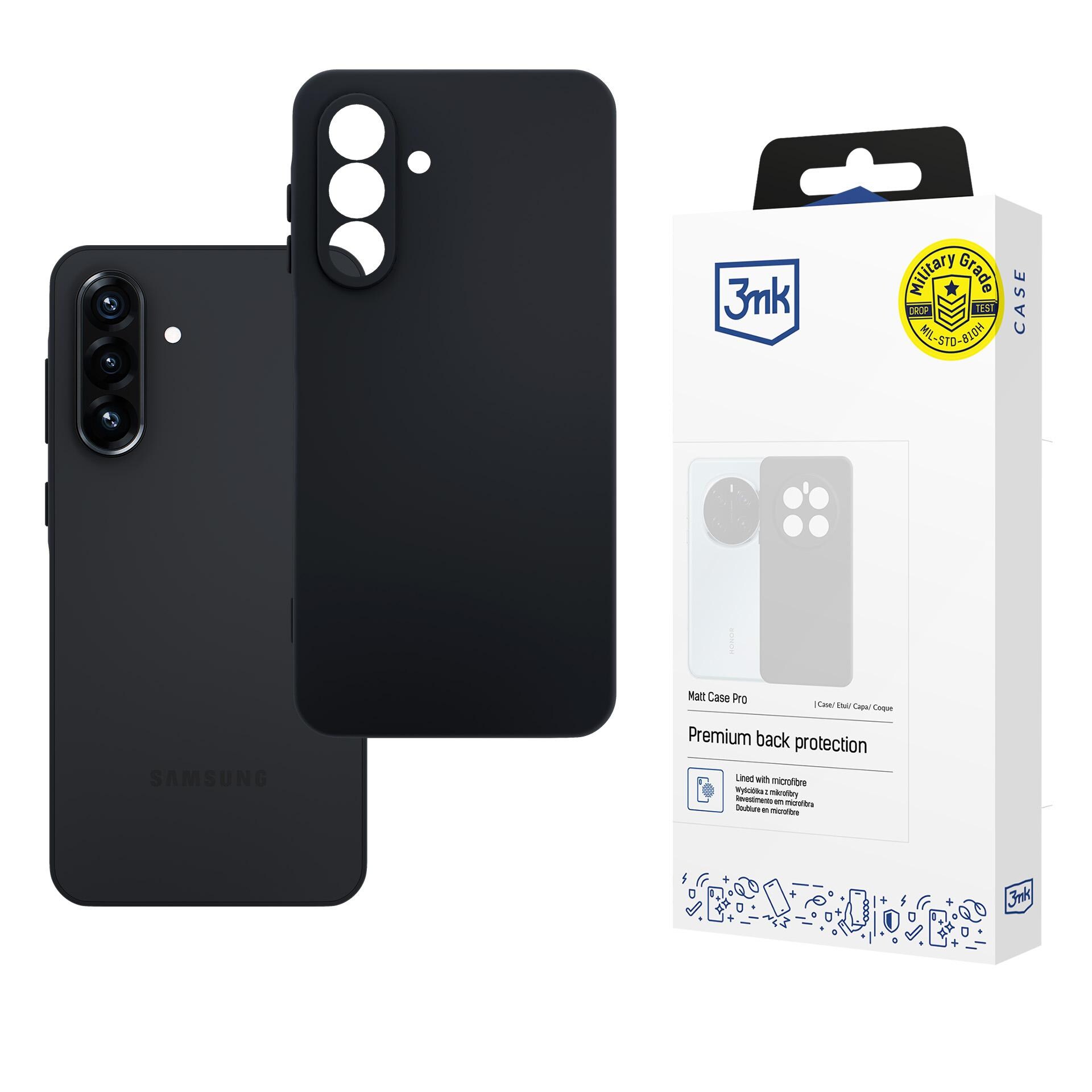 3mk Matt Case Pro -kotelo Samsung Galaxy A26 5G:lle – mattamusta