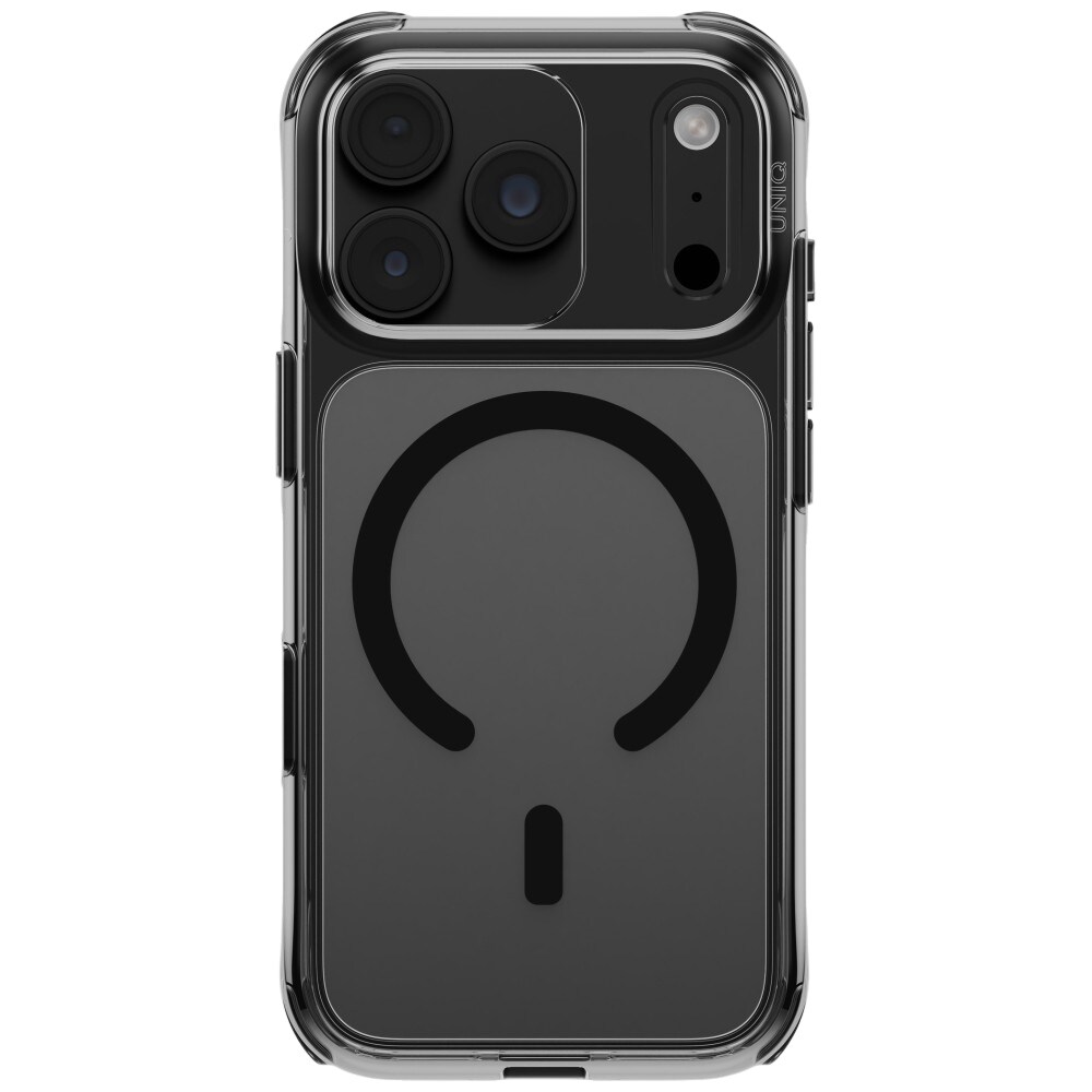 Uniq Lifepro Xtreme -suojakotelo iPhone 18 Pro / 17 Pro - Musta