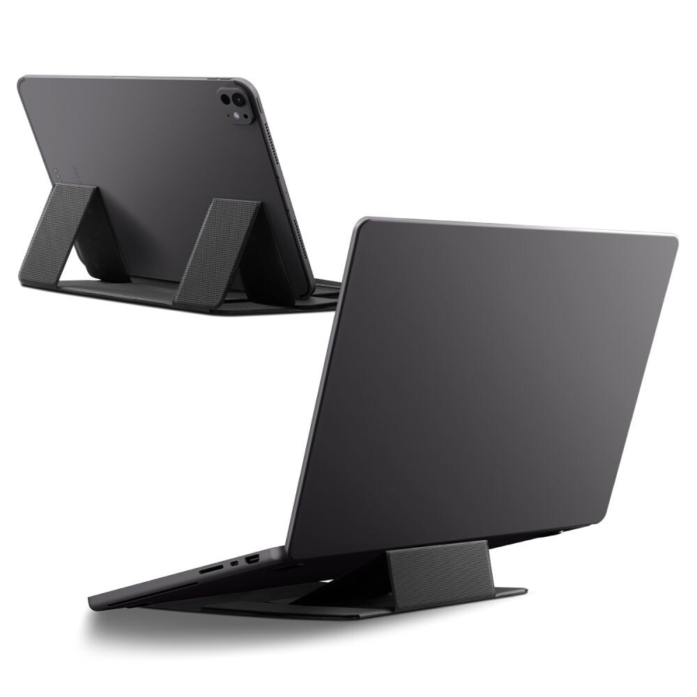 Spigen SlimFold LD201-S8 -kannettavan tietokoneen teline – harmaa