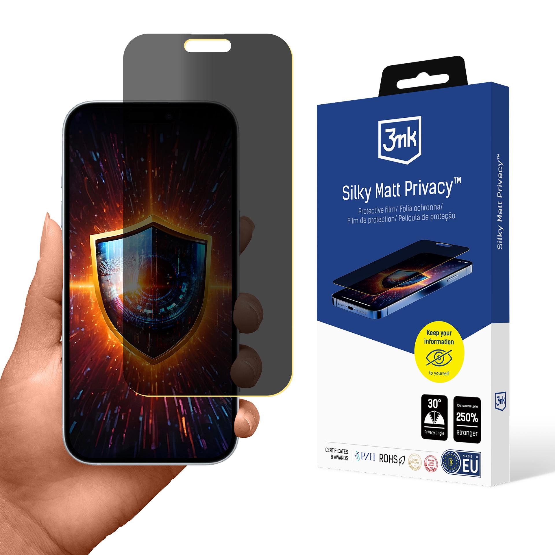 3mk Silky Matt -näytönsuojakalvo Apple iPhone 17 Pro:lle