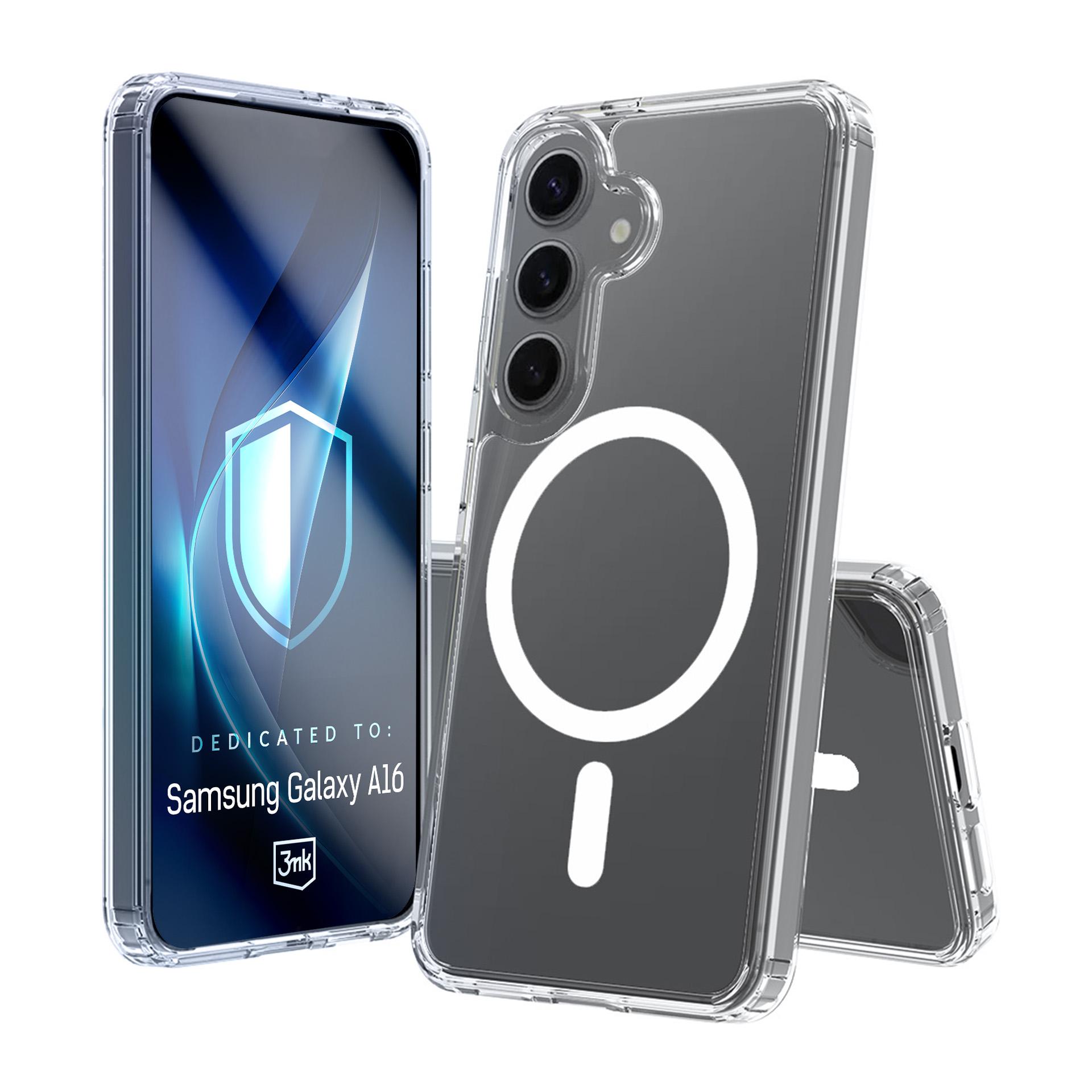 3mk Armor MagCase Samsung Galaxy A16 4G / 5G - Läpinäkyvä