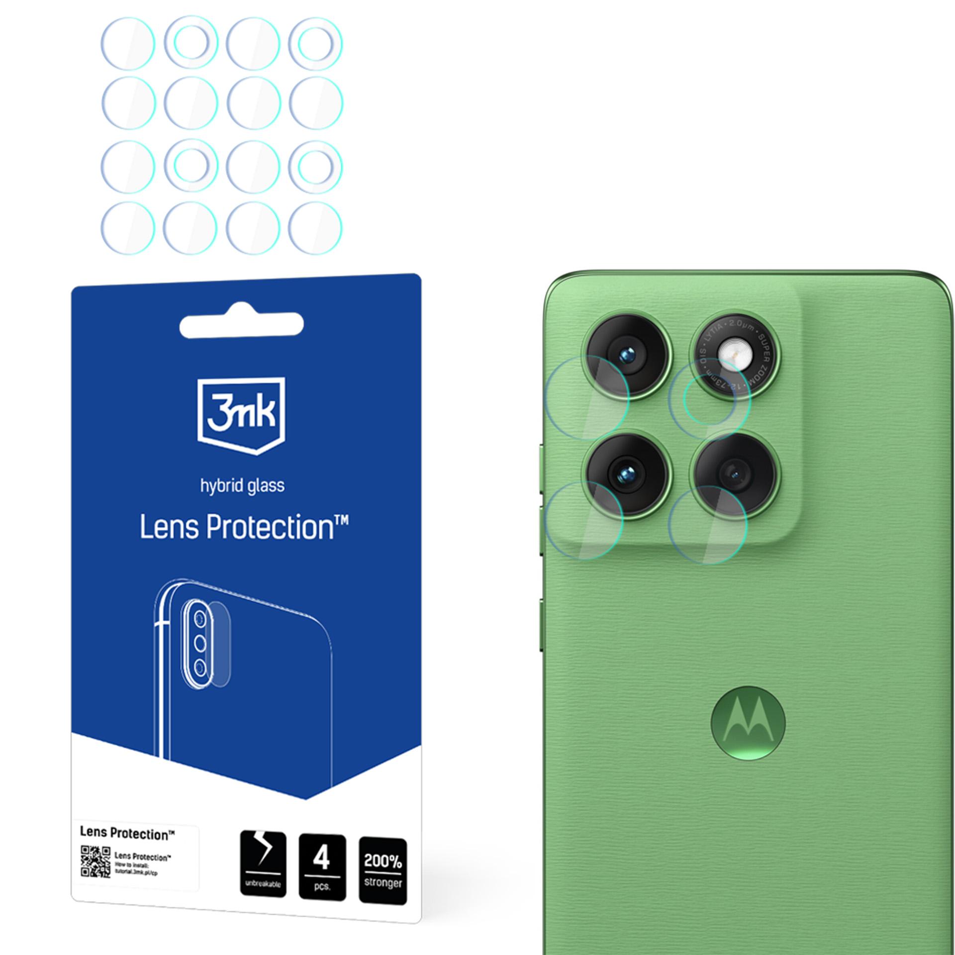 3mk:n hybridi-lasisuojus Motorola Edge 60:n kameran linssille