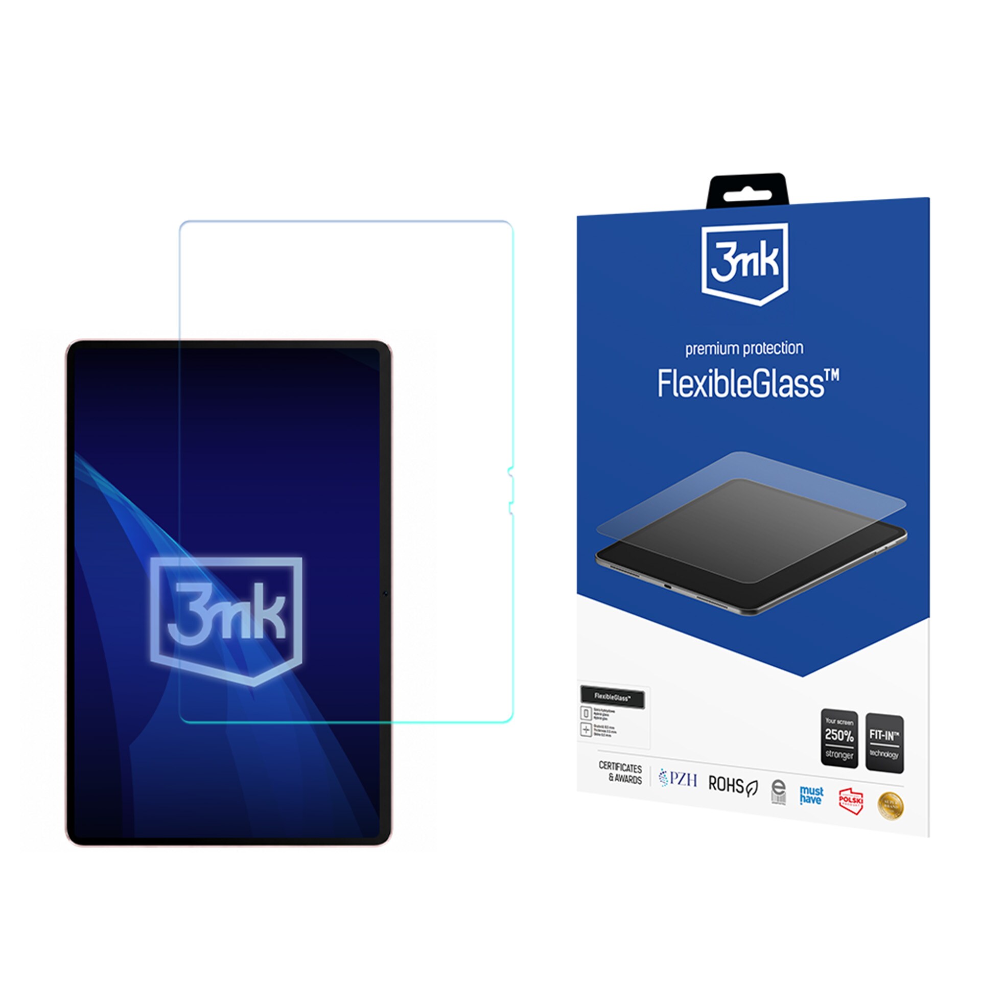 Hybridilasi, enintään 11 tuumaa, 3mk FlexibleGlass, Huawei MatePad Air 12 (2026) -mallille