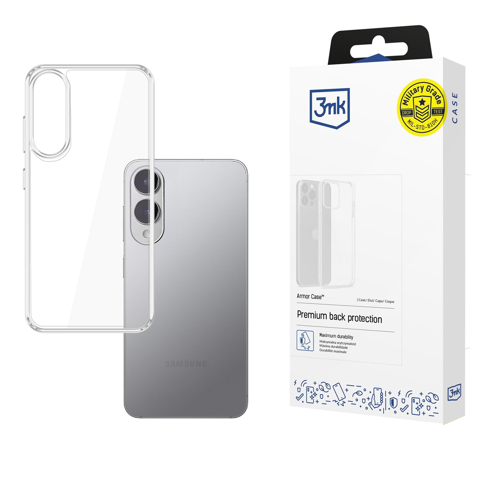 3mk-suojakotelo Samsung Galaxy S25 Edge - Läpinäkyvä