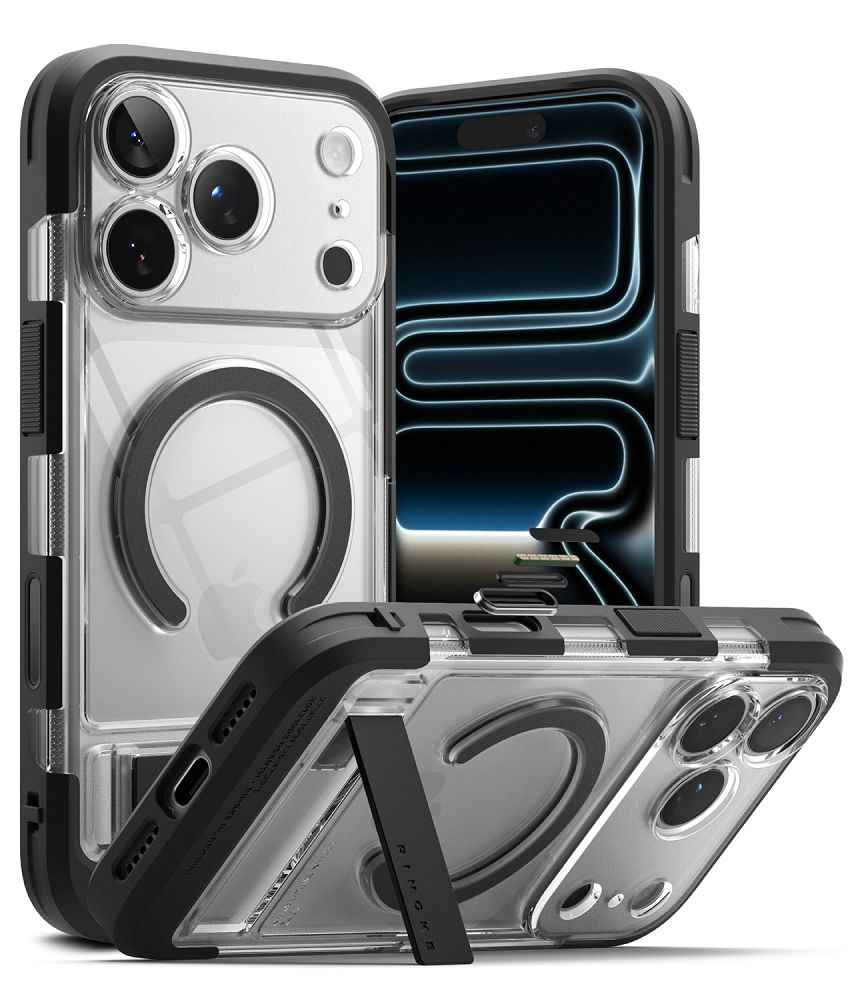 Ringke UX -magnetikotelo iPhone 18 Pro / 17 Pro - Läpinäkyvä