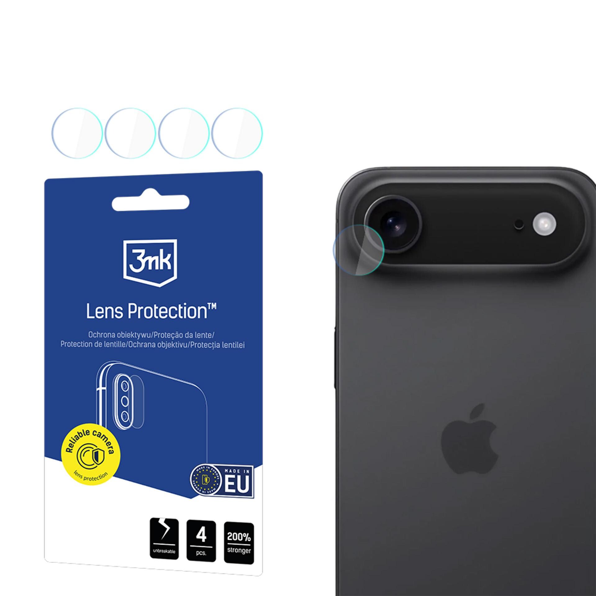 3mk-objektiivinsuoja: kameran objektiivin lasi Apple iPhone 17 Air -mallille