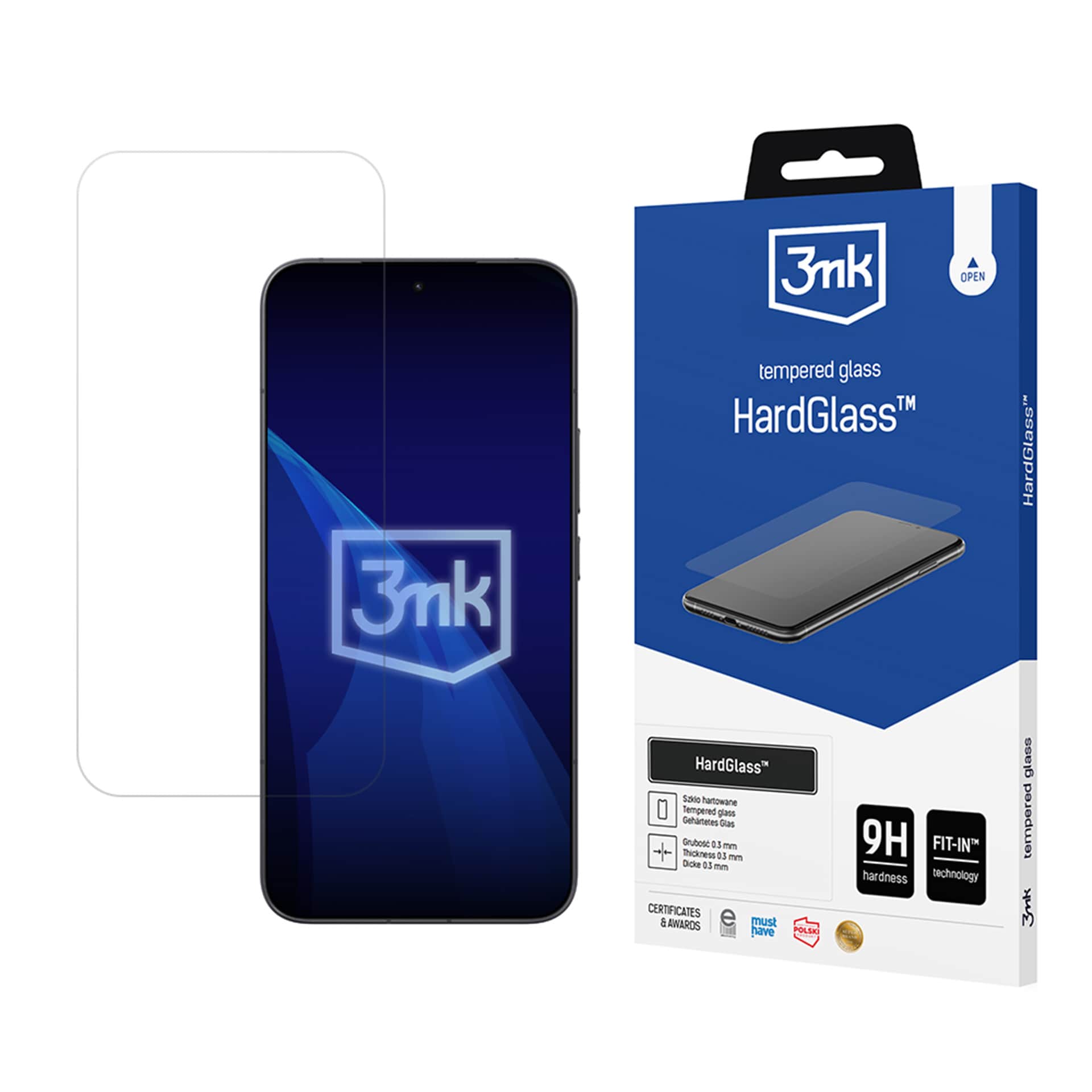3mk HardGlass -karkaistu lasi Xiaomi Redmi Note 17 Pro 5G:lle