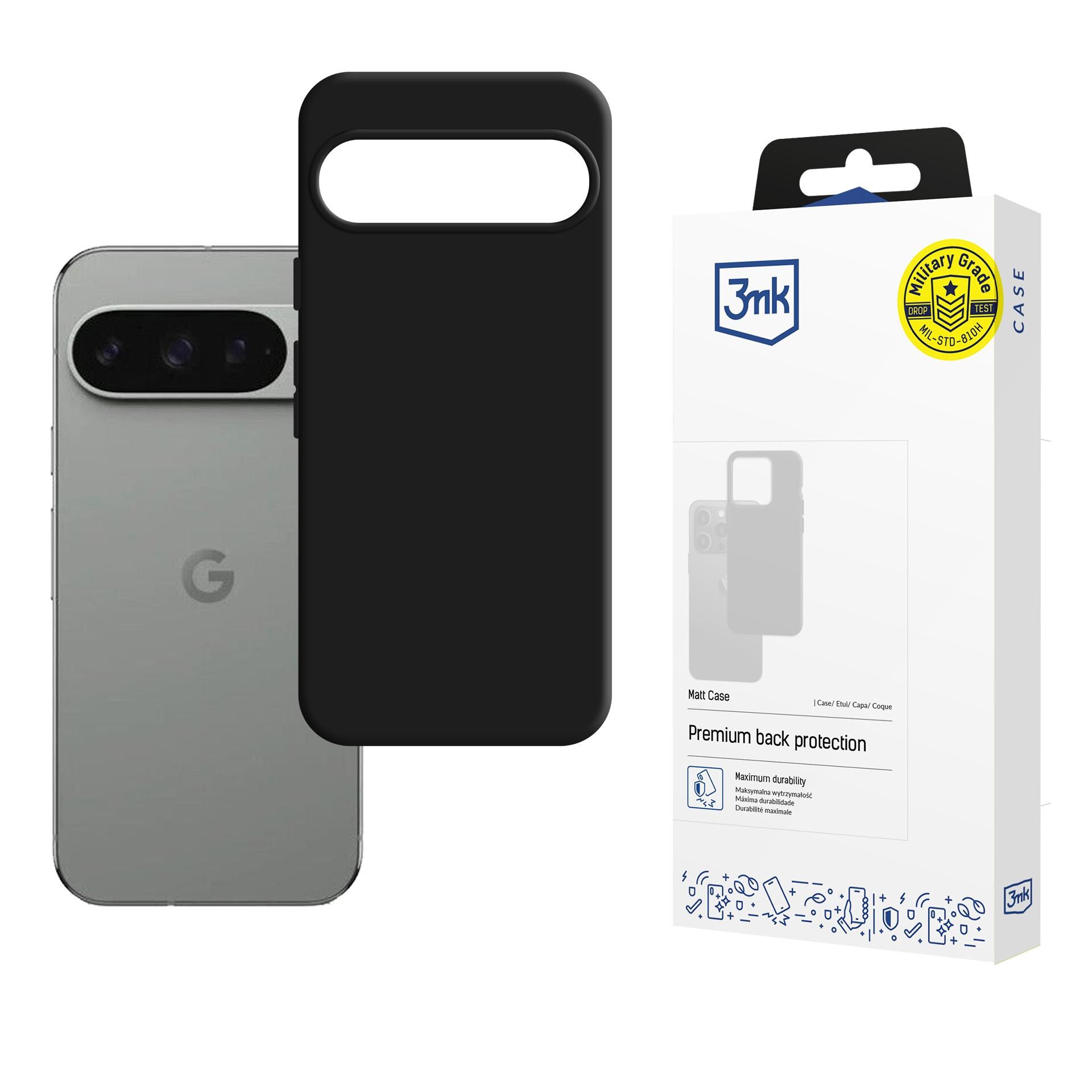 3mk Matt -kotelo Google Pixel 10:lle / Google Pixel 10 Pro:lle – mattamusta