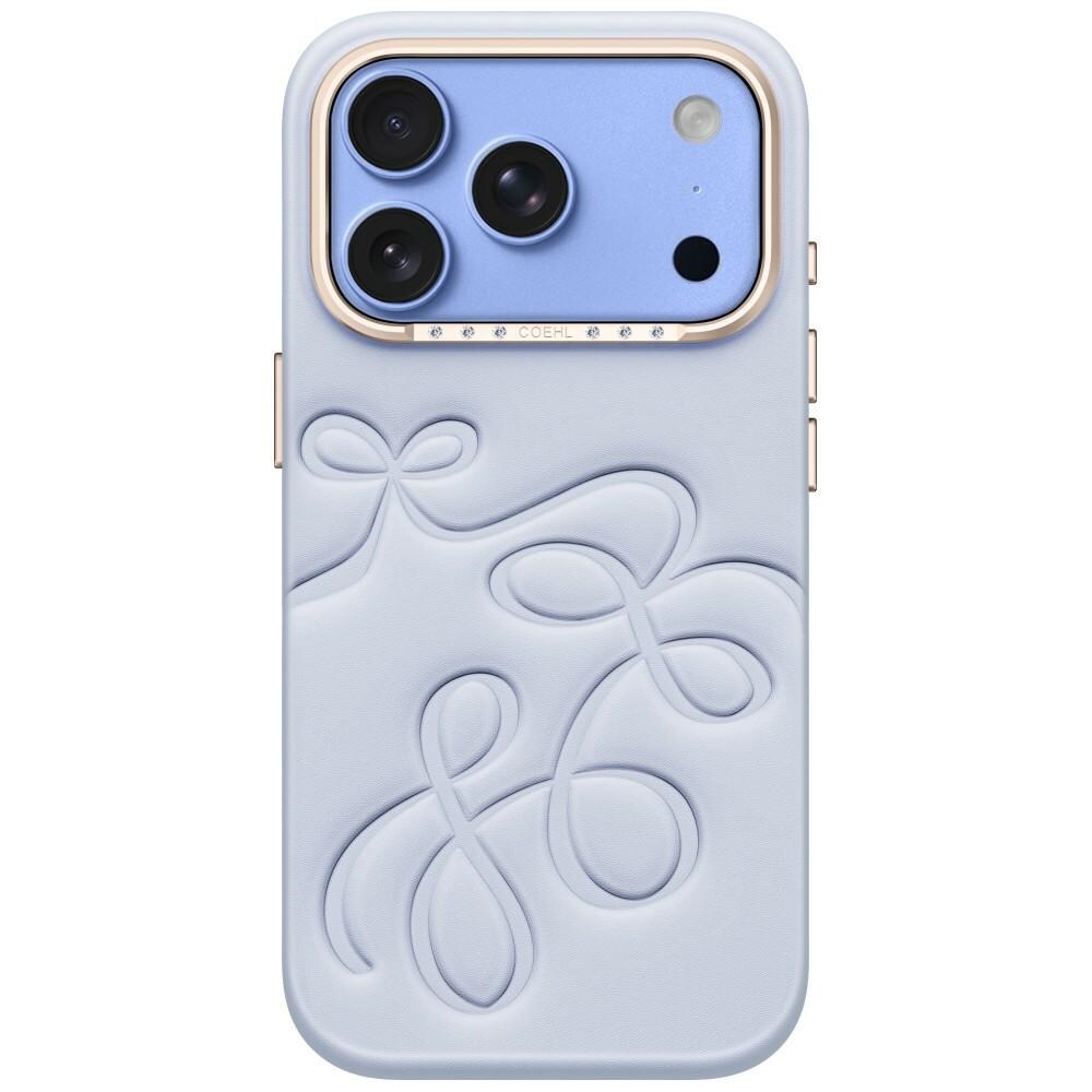 Uniq Coehl Cloude -magnetinen latauskotelo iPhone 18 Pro / 17 Pro - Sininen