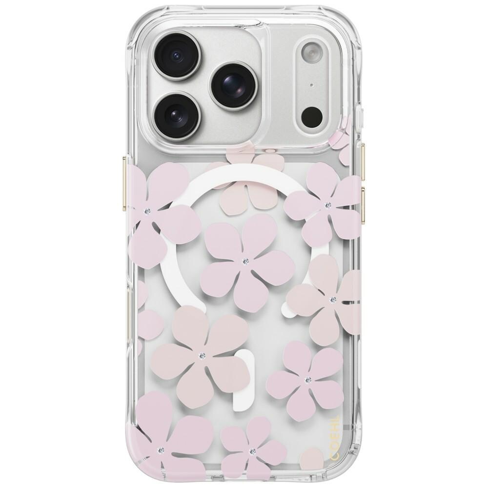 Uniq Coehl Mila - magnetti-latauskotelo iPhone 18 Pro / 17 Pro - vaaleanpunainen