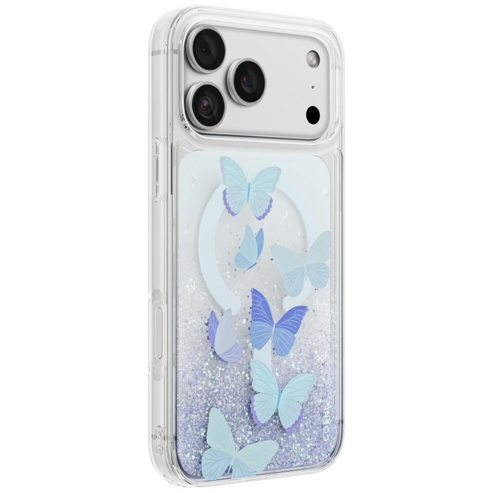 Uniq Coehl Aria -magnetinen latauskotelo iPhone 18 Pro Maxille / 17 Pro Maxille – sininen