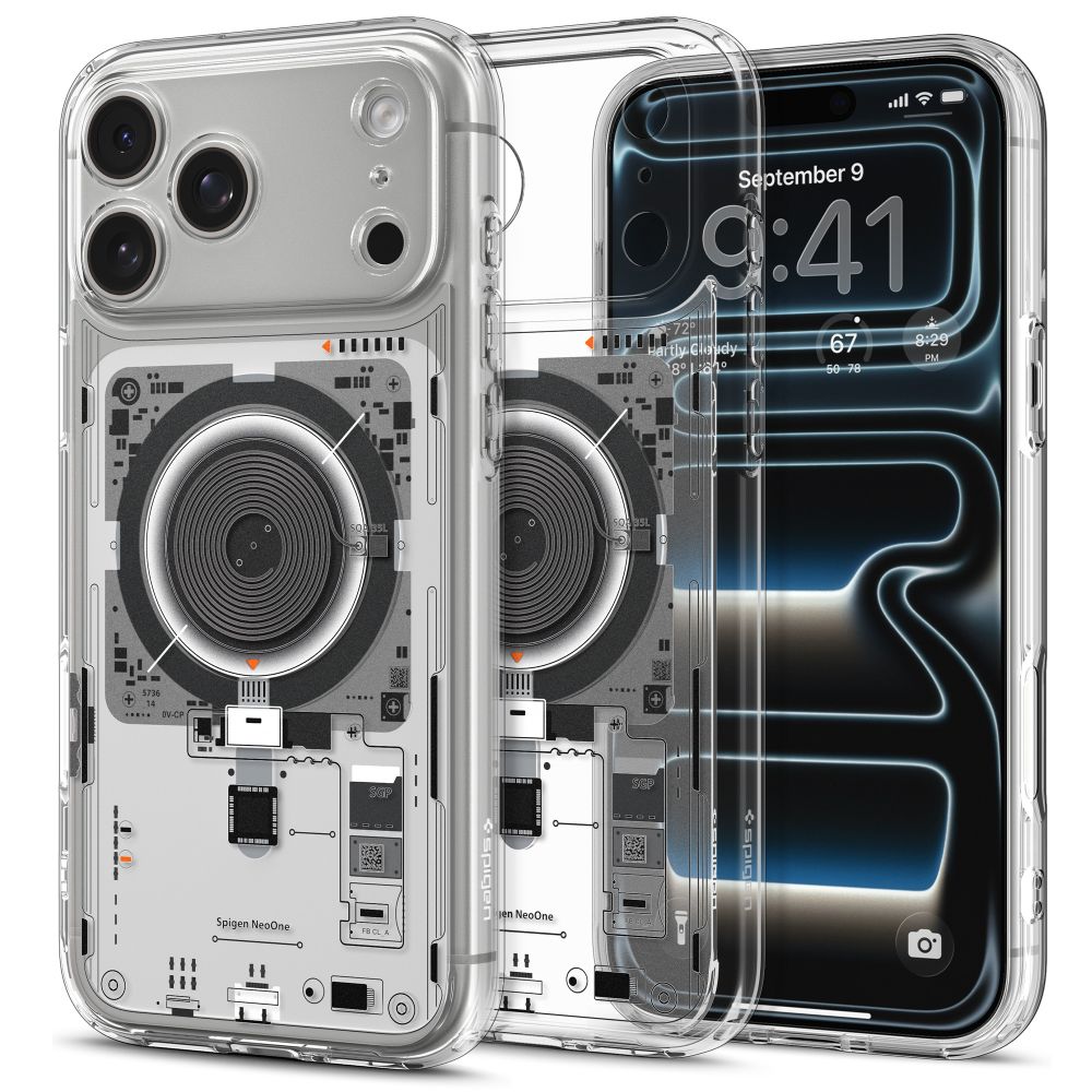 Spigen Ultra Hybrid MagSafe -suojakotelo iPhone 18 Pro / 17 Pro - neo one