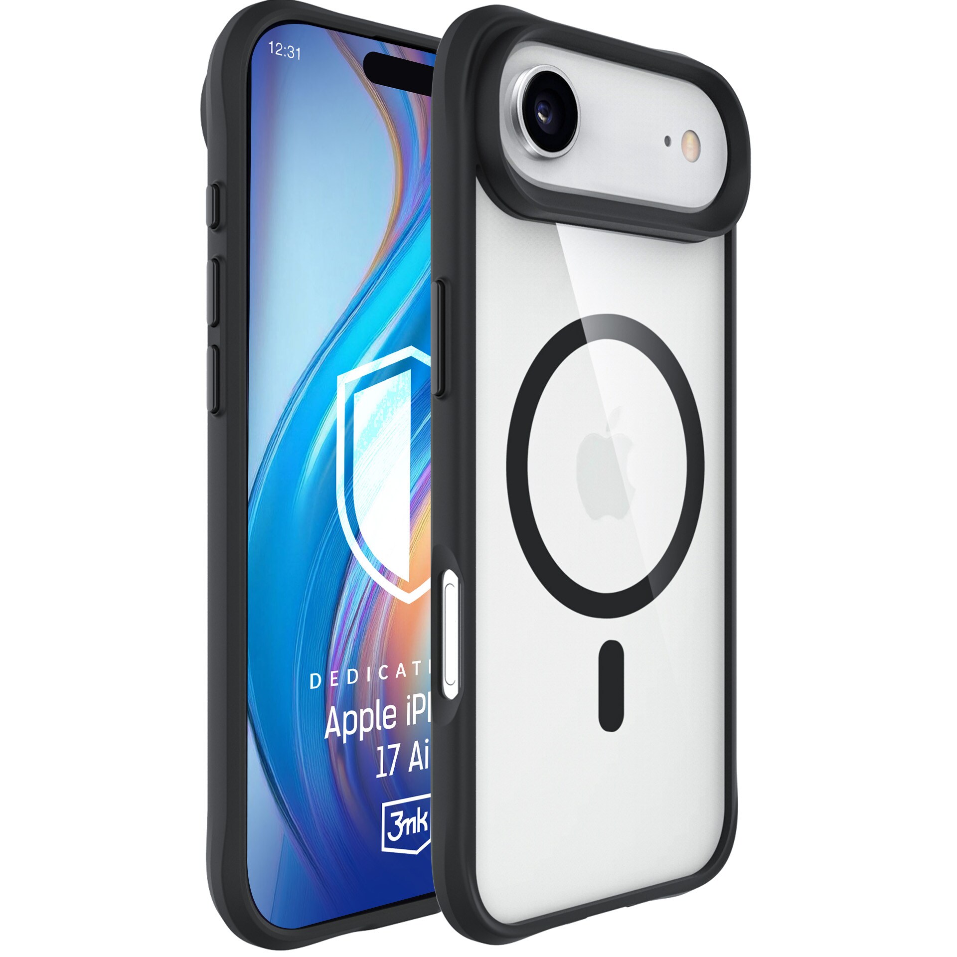 3mk Satin Armor MagCase -suojakotelo iPhone 17 Airille – valkoinen
