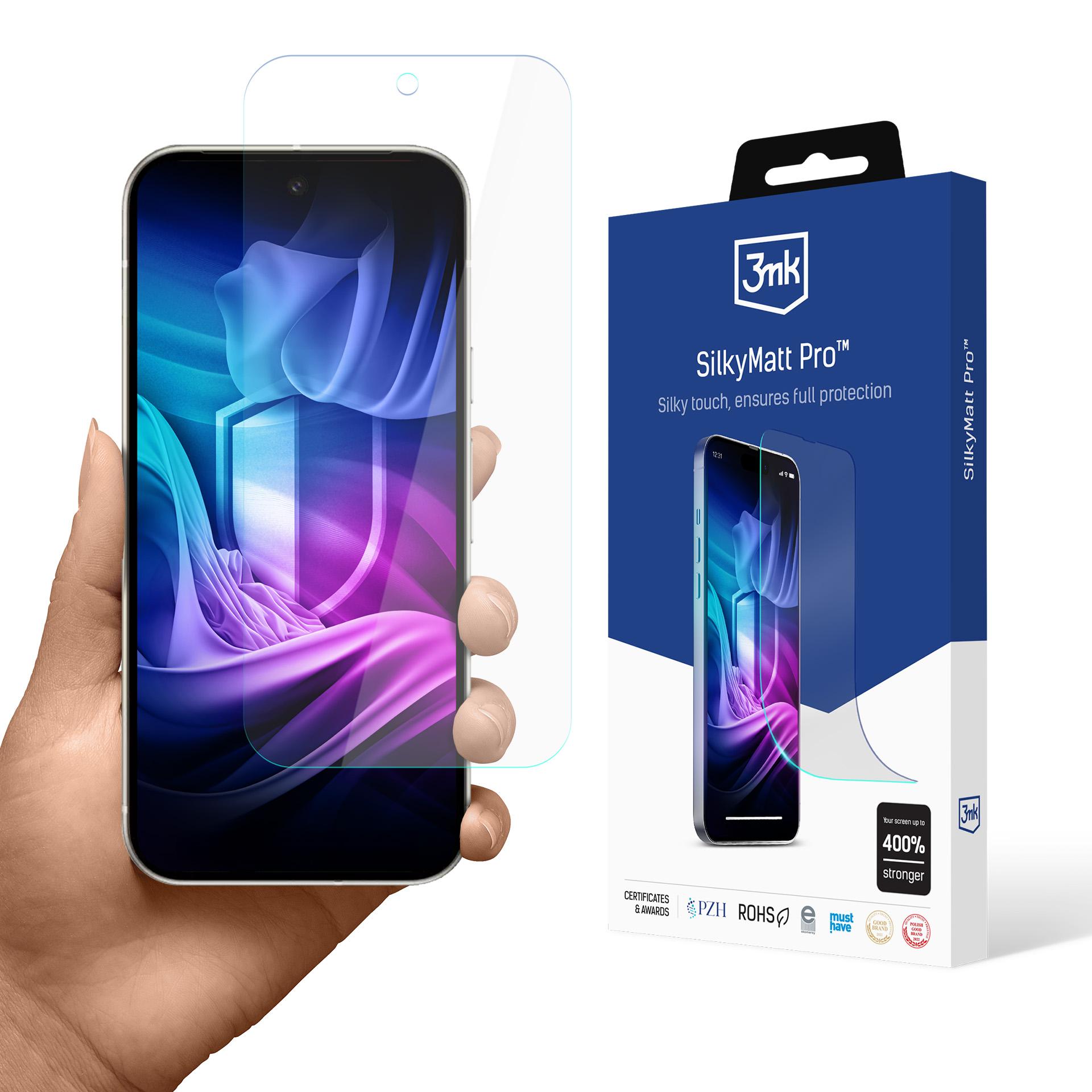 3mk Silky Matt Pro -mattafilmi Google Pixel 10 / 10 Pro -puhelimille