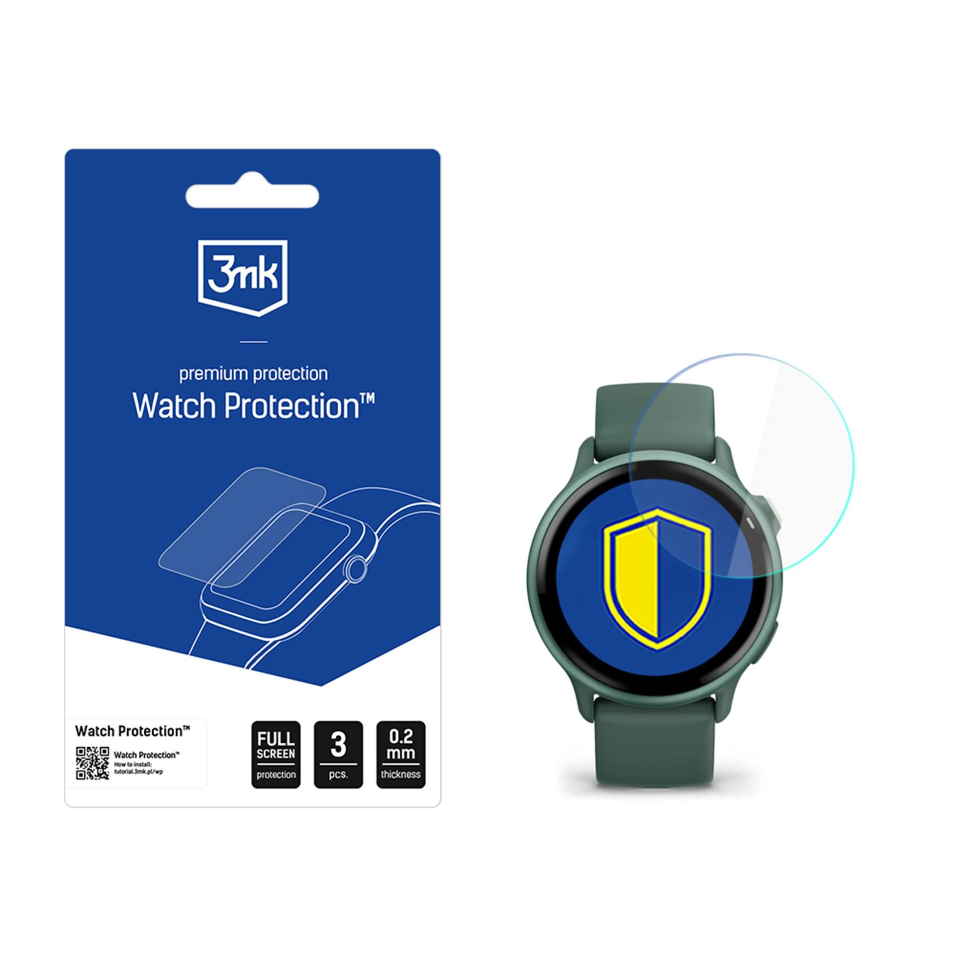 3mk Watch Protection ARC -älykellon näytönsuojus Garmin Vivoactive 6:lle