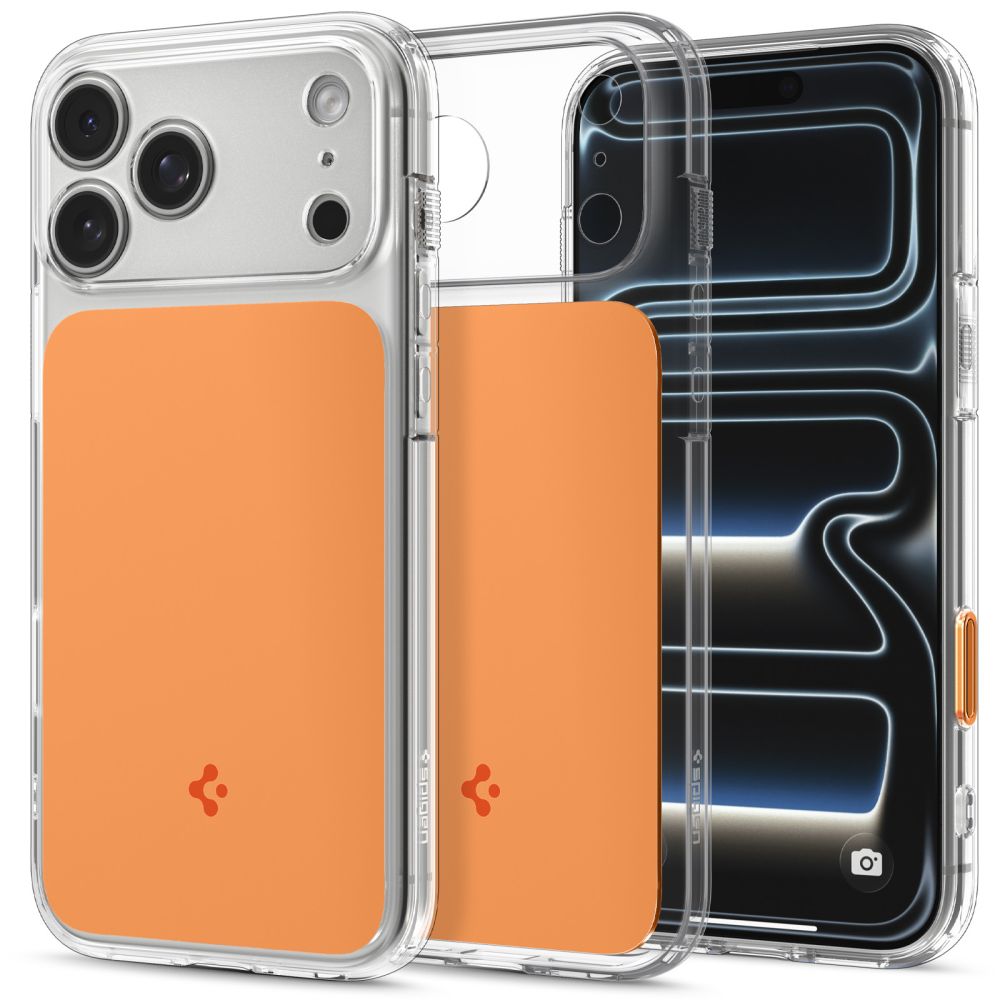 Spigen Ultra Hybrid MagSafe -suojakotelo iPhone 18 Pro / 17 Pro - oranssi