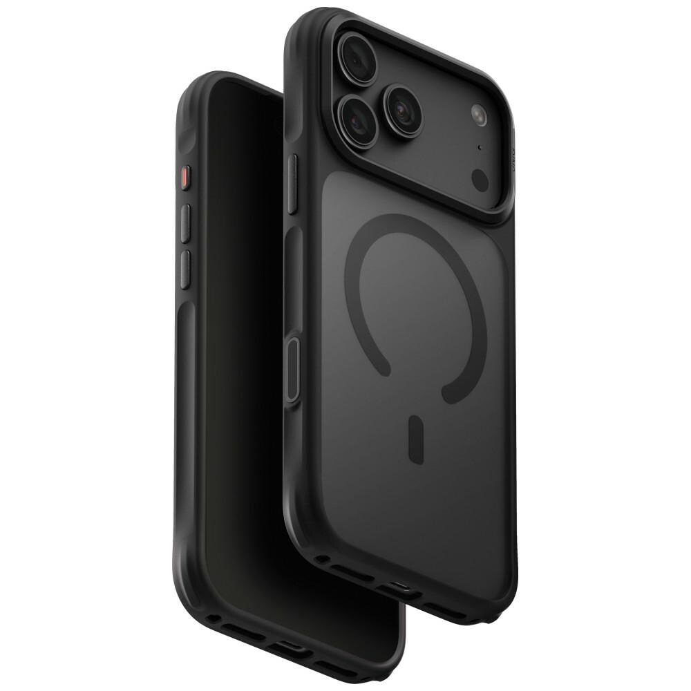 Uniq Veren Magclick -latauskotelo iPhone 18 Pro Max / 17 Pro Max - musta
