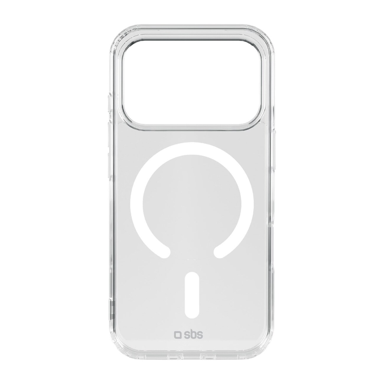 SBS D3O Active suojakotelo iPhone 18/17 Pro Max, MagSafe-yhteensopiva – läpinäkyvä