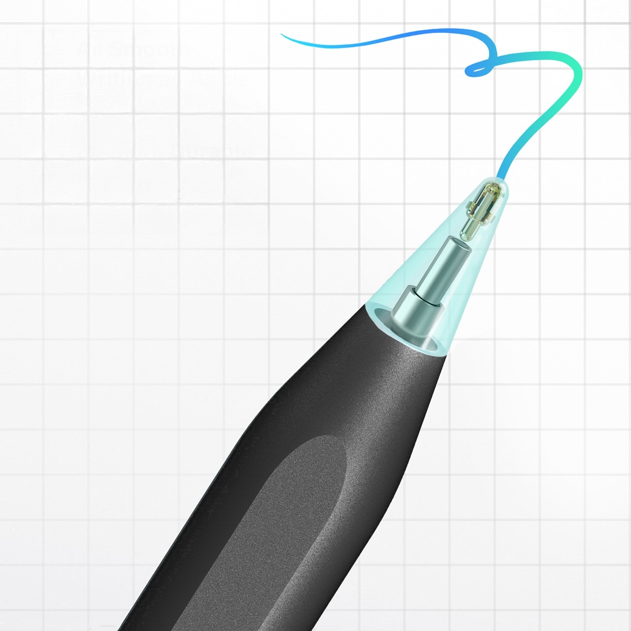 Metapen A8 V4 -aktiivikynä iPadille, USB-C - musta