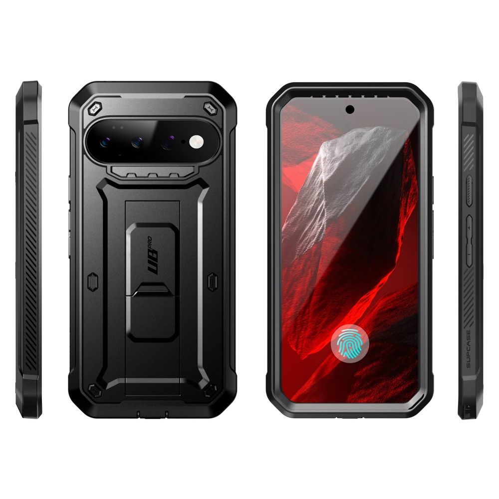 Supcase Unicorn Beetle Pro -suojakotelo Google Pixel 11 Pro XL:lle – musta