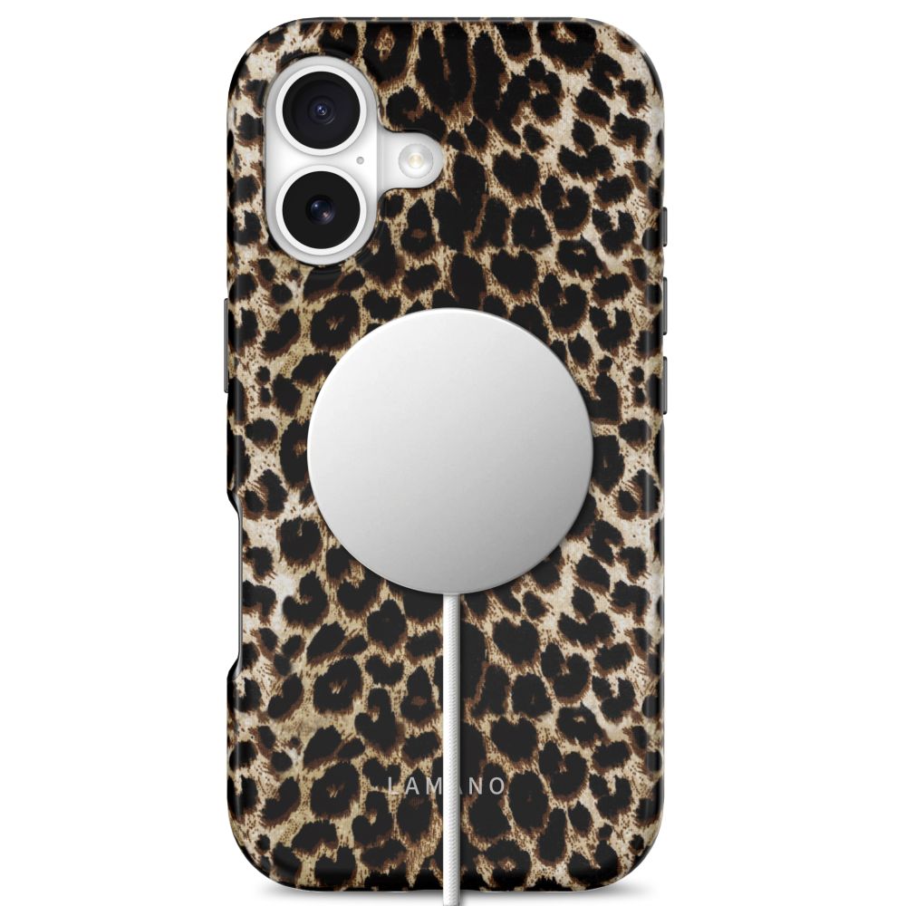 Tech-Protect Lamano MagSafe -suojakotelo iPhone 17:lle – ruskea ja beige