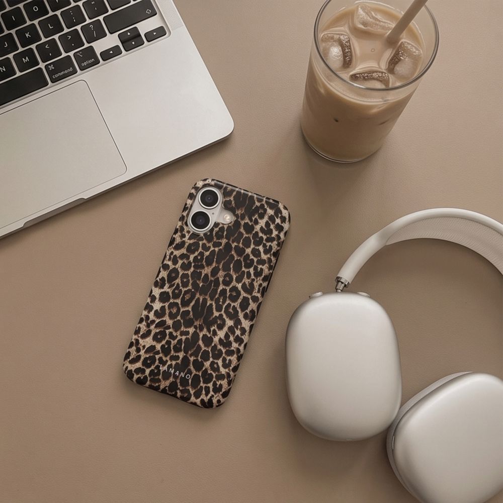 Tech-Protect Lamano MagSafe -suojakotelo iPhone 17:lle – ruskea ja beige