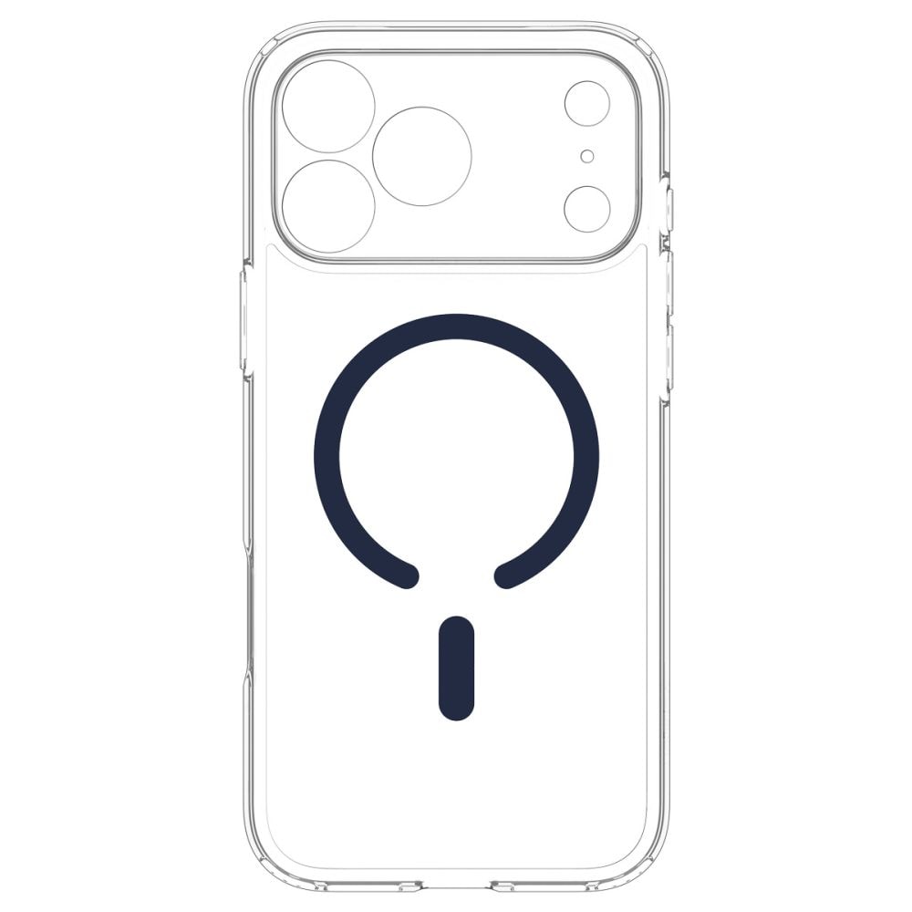 Spigen Ultra Hybrid MagSafe -suojakotelo iPhone 18 Pro / 17 Pro - kirkas laivansininen