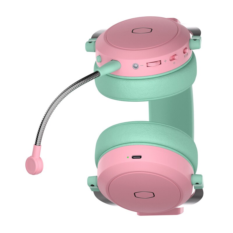 Cooler Master CH351-MC pelikuulokkeet (vihreä-vaaleanpunainen)