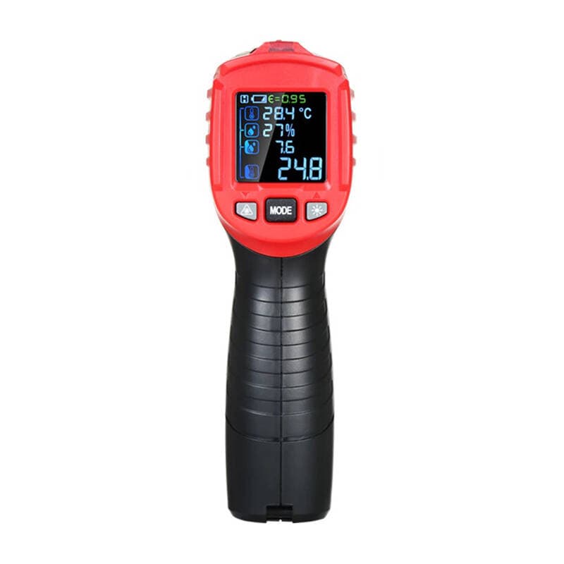 Digitaalinen laserpyrometri Habotest HT651D, kosteusmittari