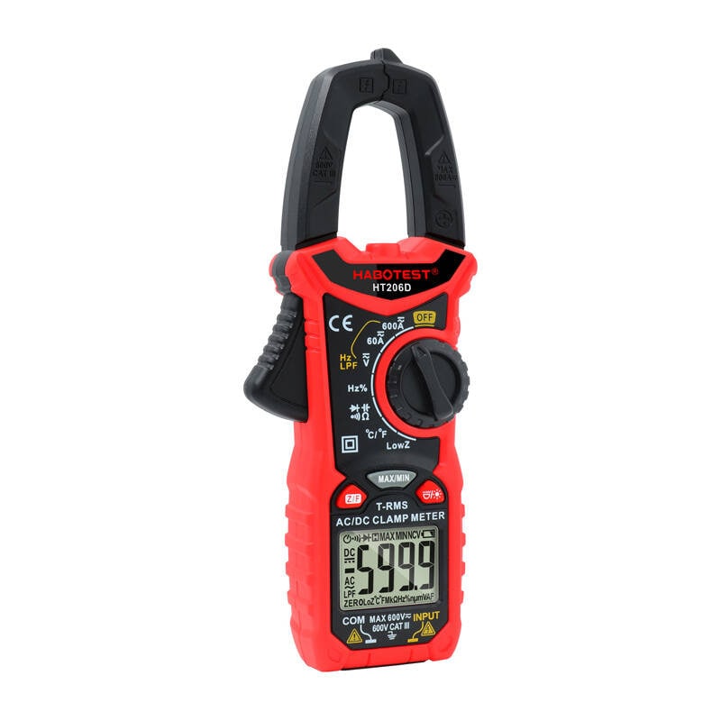 Digitaalinen pihtimittari Habotest HT206D True RMS , NCV, LPF