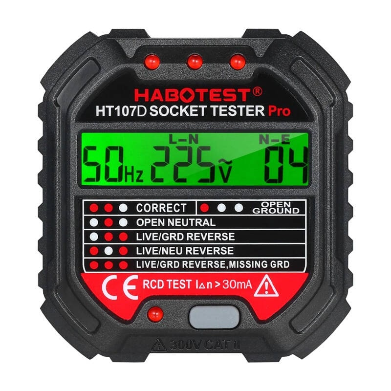 Tulppatesteri digitaalinäytöllä – Habotest HT107D