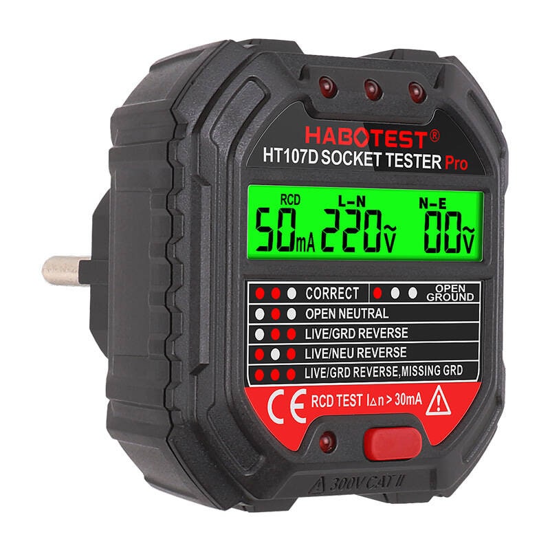Tulppatesteri digitaalinäytöllä – Habotest HT107D