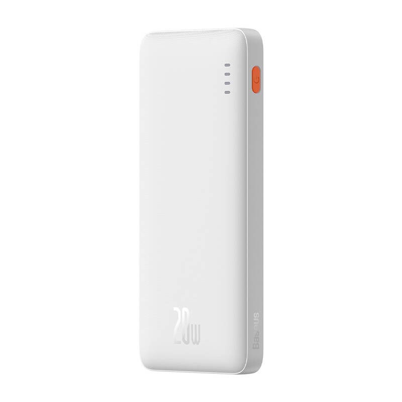 Baseus Airpow 10000mAh 20W powerbank (valkoinen)