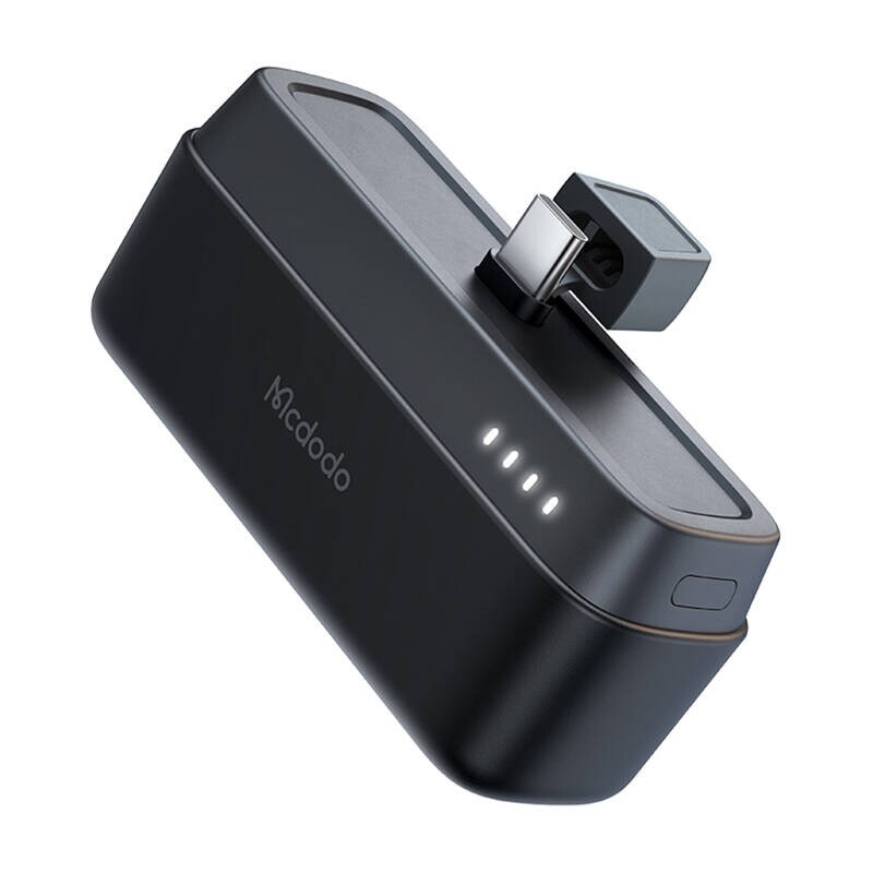 Mcdodo Power Bank MC-6301 20W, 5000mAh USB-C:hen (musta)