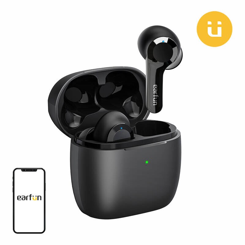 Kuulokkeet TWS EarFun Air (mustat)