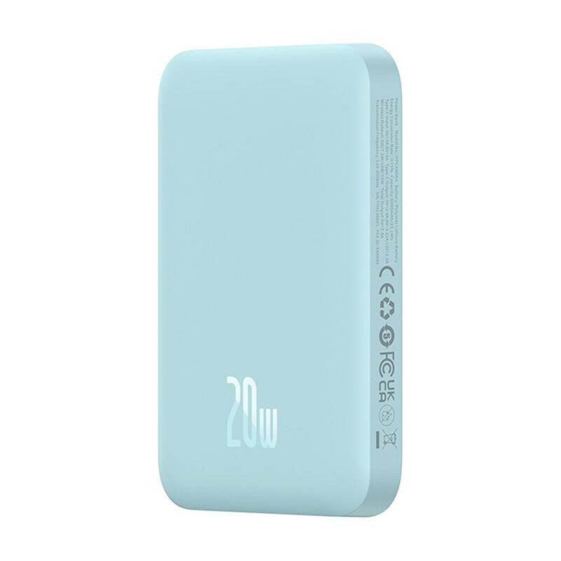 Powerbank mini Baseus 6000 mAh 20W (sininen)