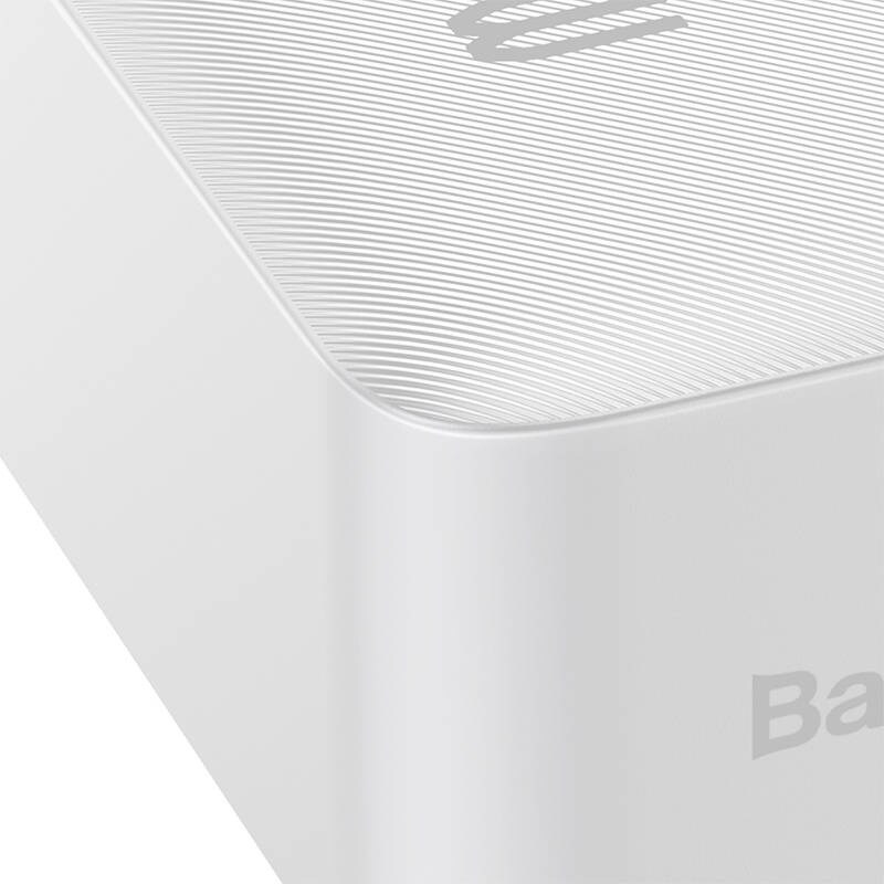 Powerbank Baseus Bipow 30000mAh, 15W (valkoinen)