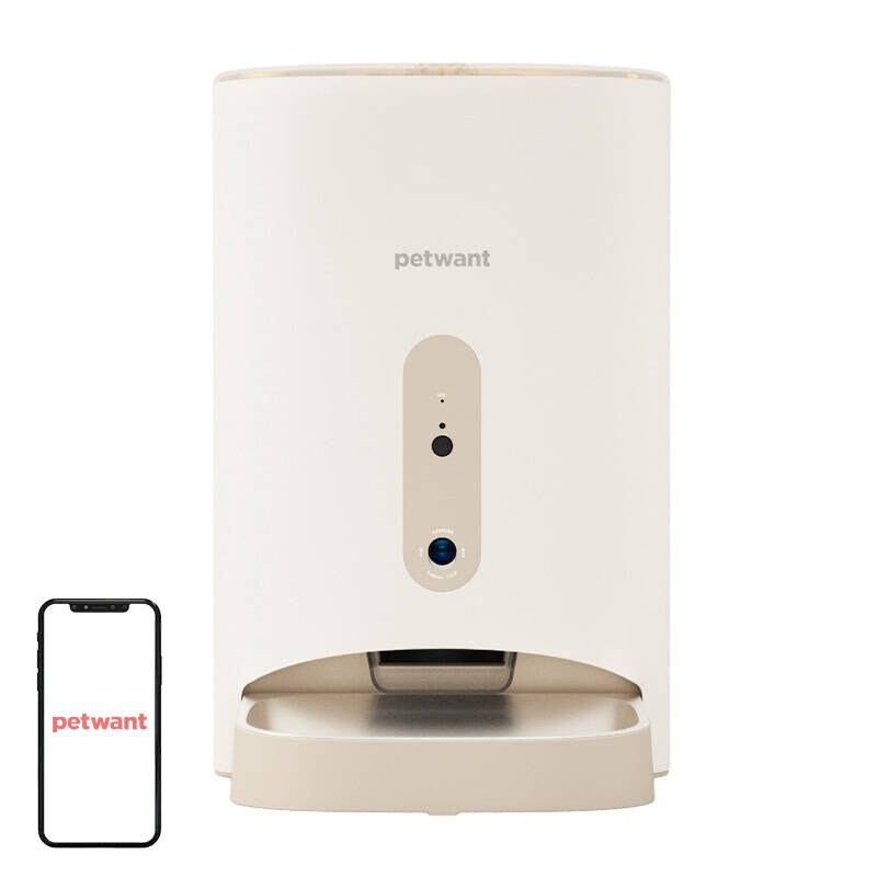 PetWant F11-C automaattinen ruoka-annostelija, jossa on kamera