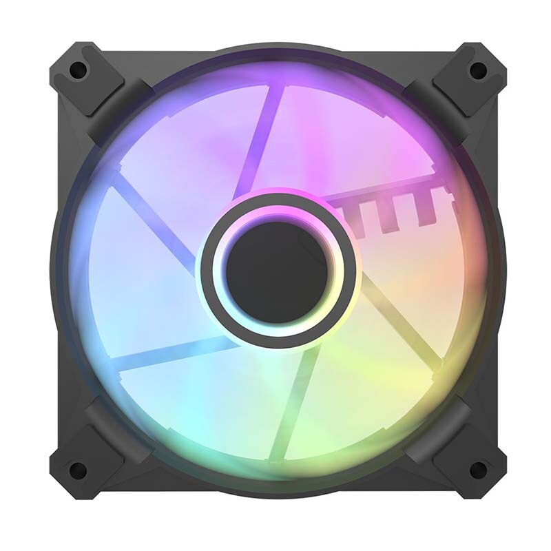 Tietokonetuuletinsarja Darkflash INF8 ARGB, 3in1 120x120 (musta)