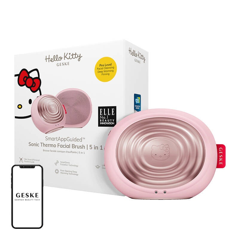 Sonic Thermo Kasvoharja 5in1 Geske APP:lla (hello kitty pinkki)