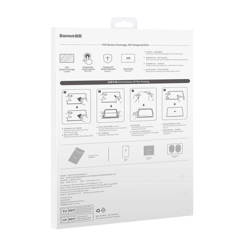 Baseus Kristalli karkaistu lasi 0.3mm tabletille Huawei MatePad Pro 12.6"
