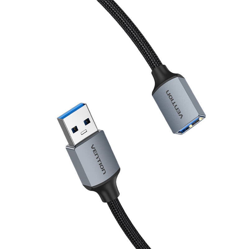 Kaapeli USB-A 3.0 A uros - naaras Vention CBLHI 3m musta