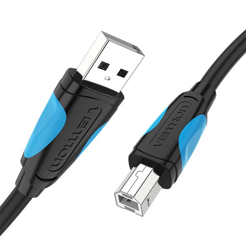 Tulostinkaapeli USB 2.0 A - USB-B Vention VAS-A16-B200 2m Musta