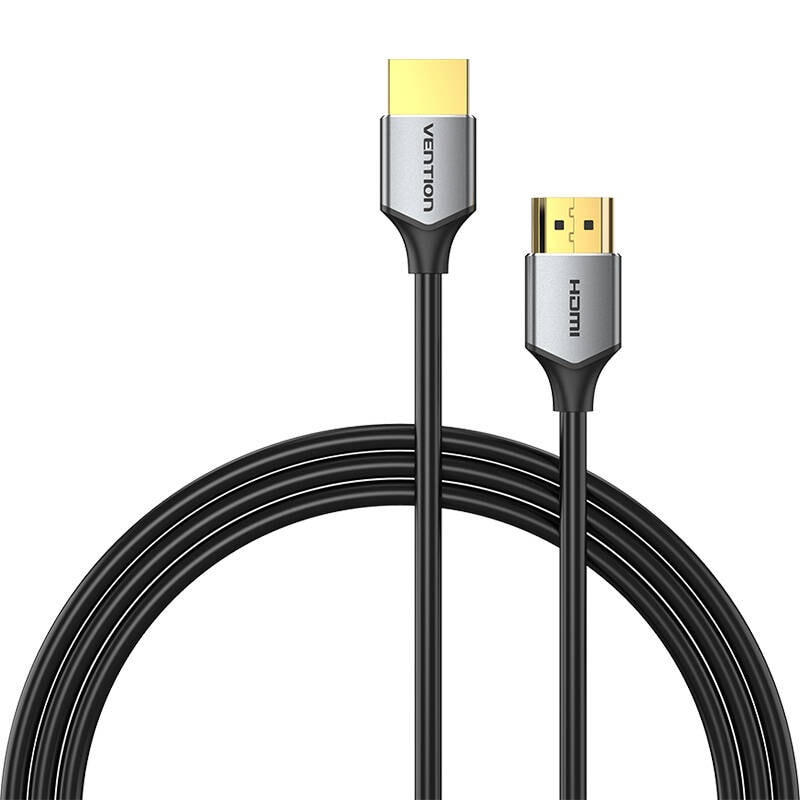 Erittäin ohut HDMI-kaapeli Vention ALEHH 2m 4K 60Hz (harmaa)