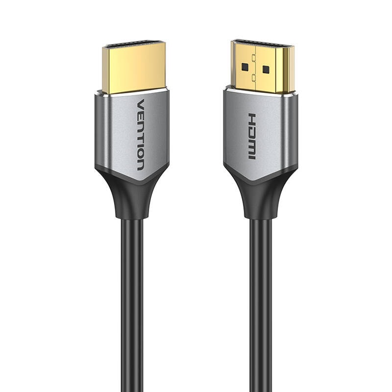Erittäin ohut HDMI-kaapeli Vention ALEHI 3m 4K 60Hz (harmaa)