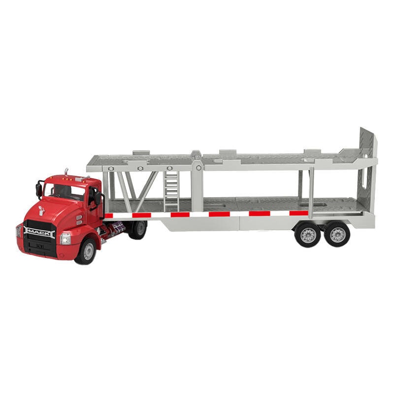 Kauko-ohjattava kuorma-auto 1:26 Double Eagle (punainen) (Car Transporter) E583-003