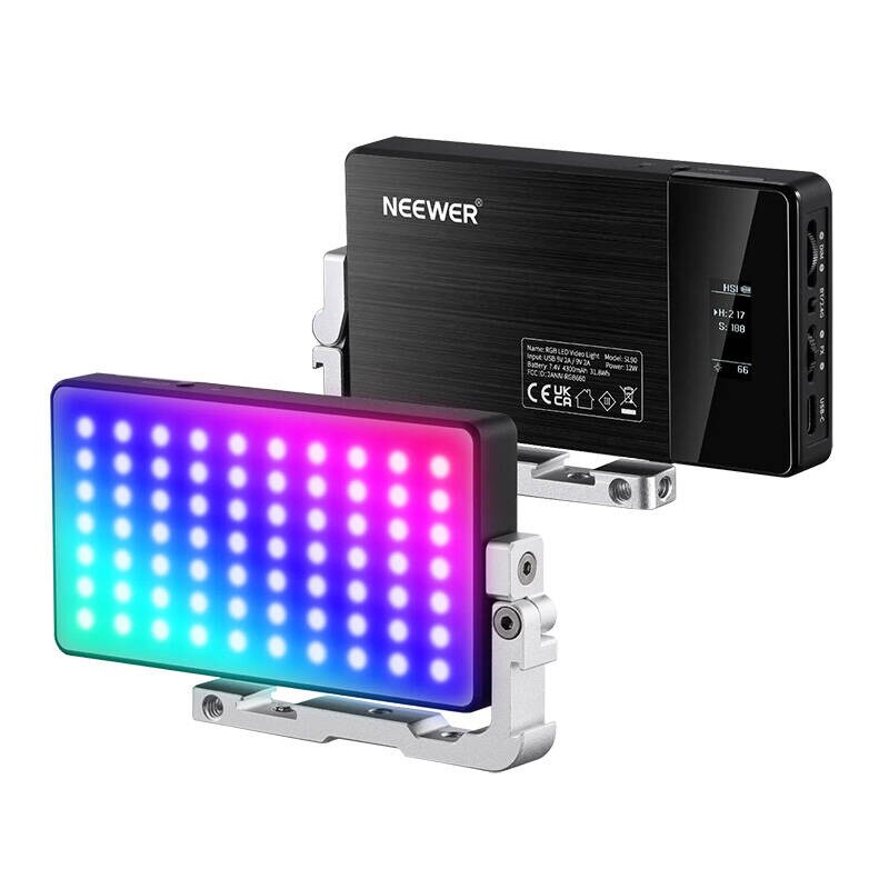 Lamppu Neewer SL90 Pro LED RGB RGB 12W 2500-10000K