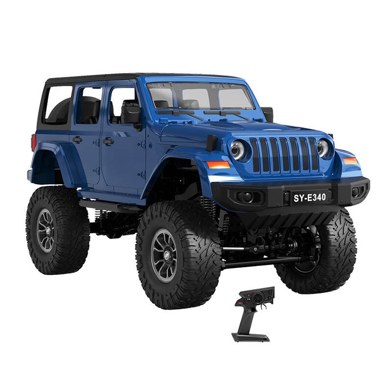 RC kauko-ohjausauto 1:14 Double Eagle (sininen) Jeep Crawler Pro E340-003