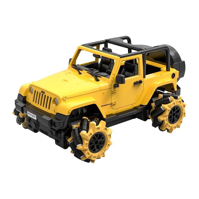 Kauko-ohjattava auto 1:16 Double Eagle (keltainen) Jeep (drift) E348-003